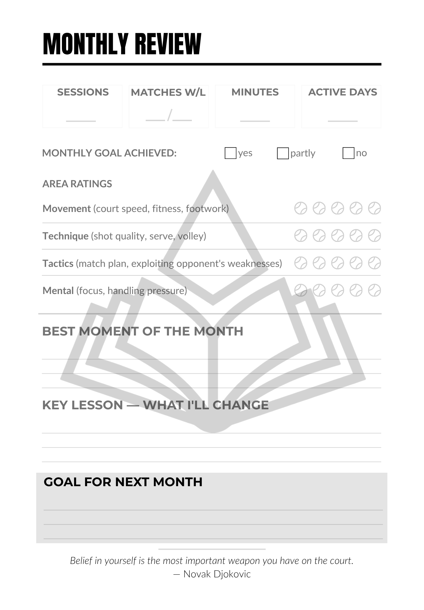 Form tracking
